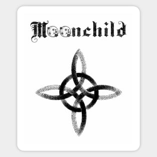 Witch's knot: moon child Sticker